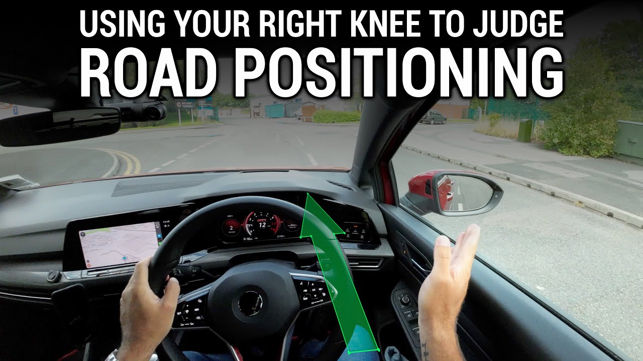 Your Right Knee Helps Road Positioning
