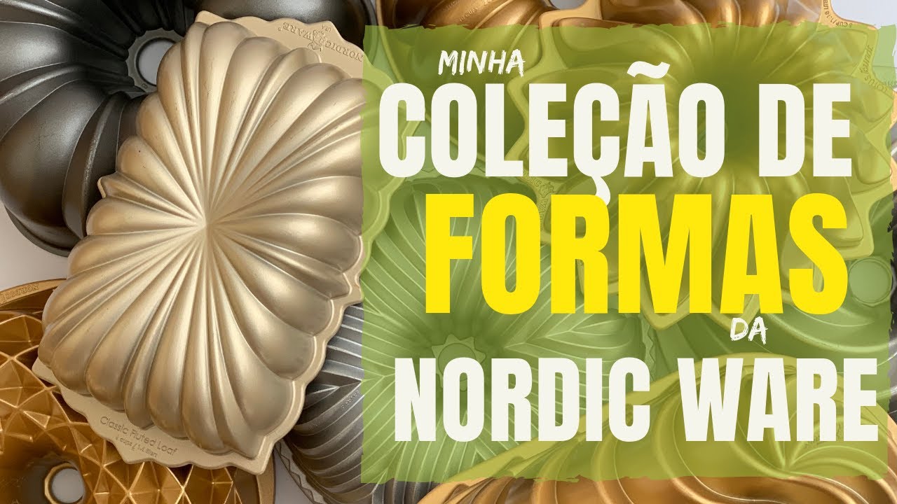 MINHA COLEÇÃO DE FORMAS DA NORDIC WARE - VÍTOR CORRÊA - PAPO CAFÉ #02