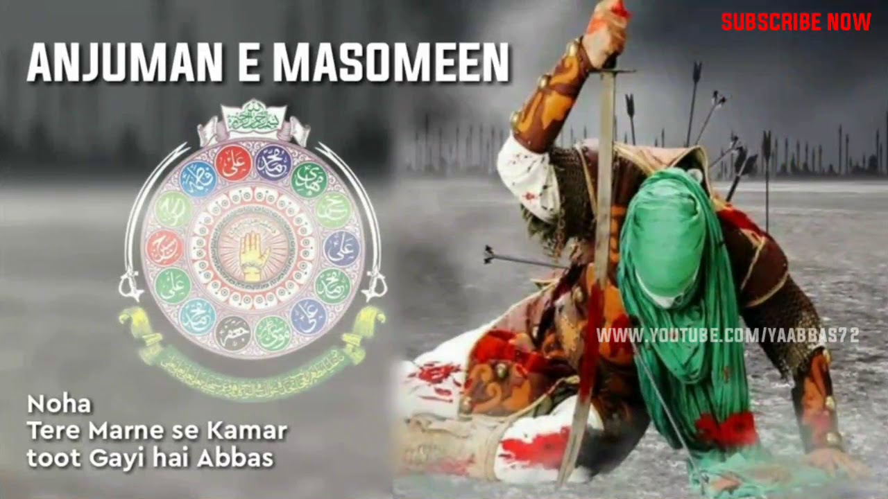Tere Marne se Kamar toot Gayi hai Abbas | Anjuman e Masoomeen noha | Mir Saber Ali