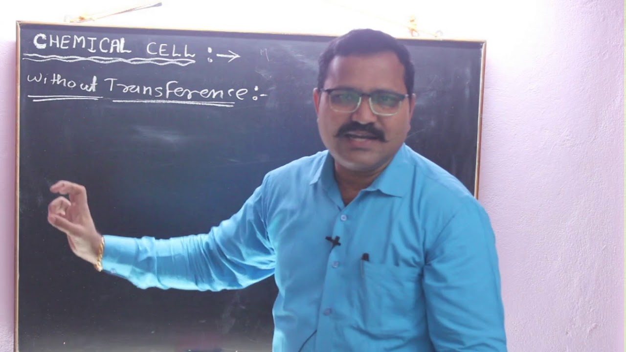 3  Chemical Cell With Transference and Without Transference