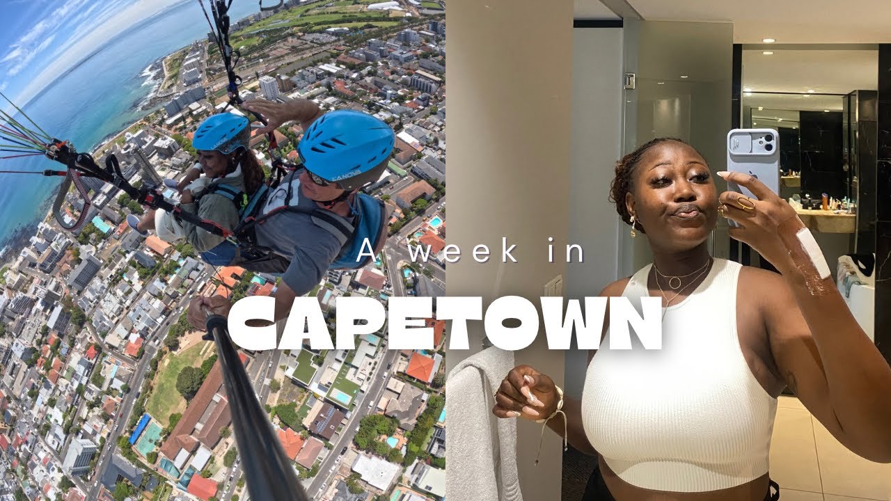 Exploring Cape Town Part 2 🌍✨: V&A Waterfront 🌊, Paragliding 🪂, Two Oceans Aquarium 🐠 & More!