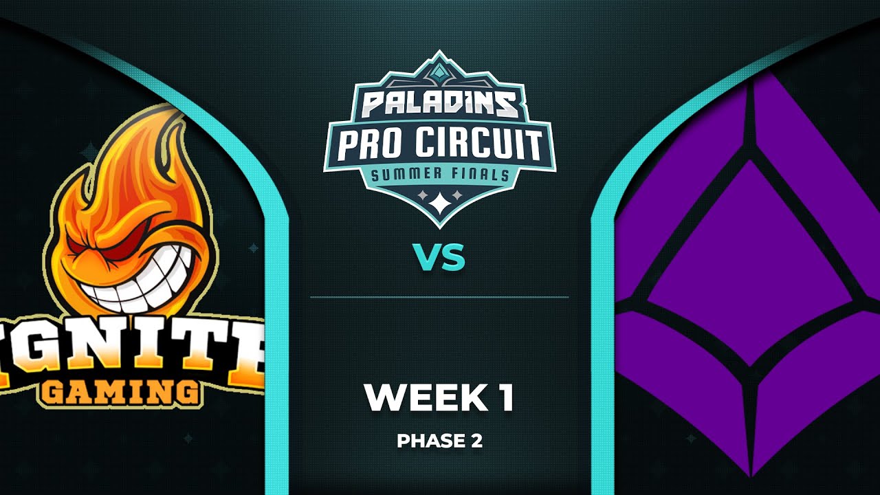 PALADINS Pro Circuit: IGNITE GAMING vs Tempest Team (Phase 2 Week 1)