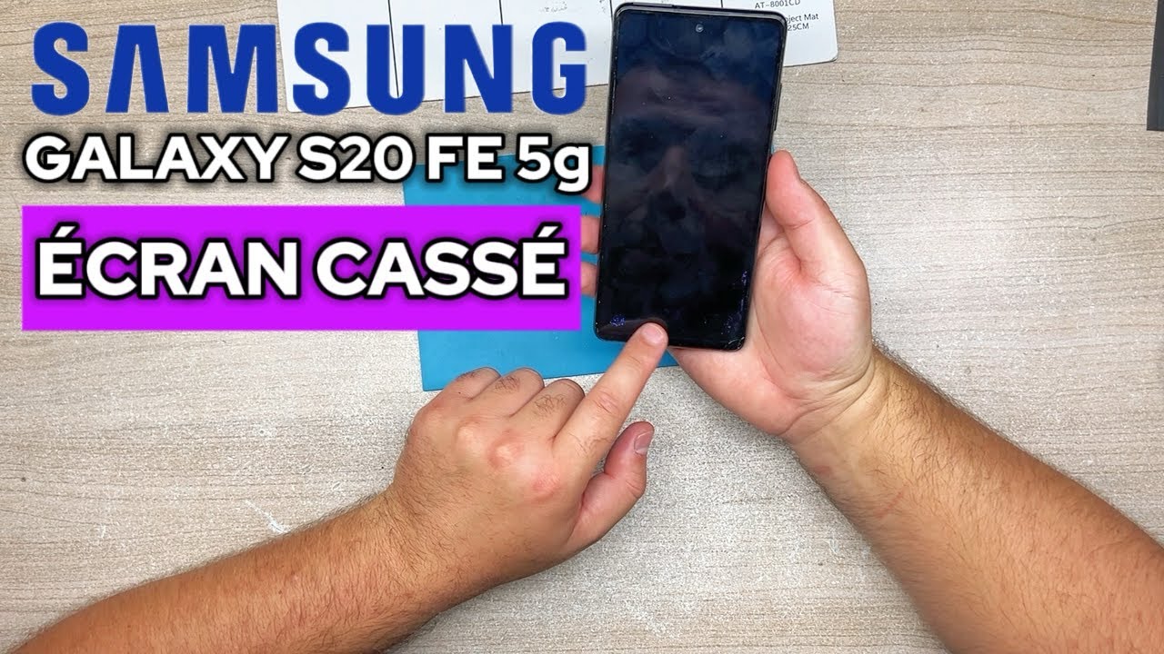 Je remplace le bloc écran Samsung Galaxy S20 FE 5g 😷