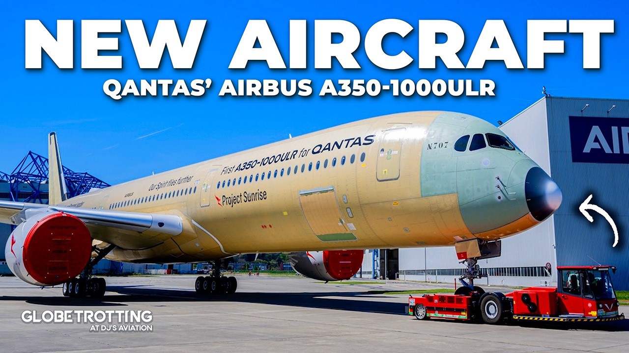 NOWY Airbus A350-1000ULR firmy Qantas