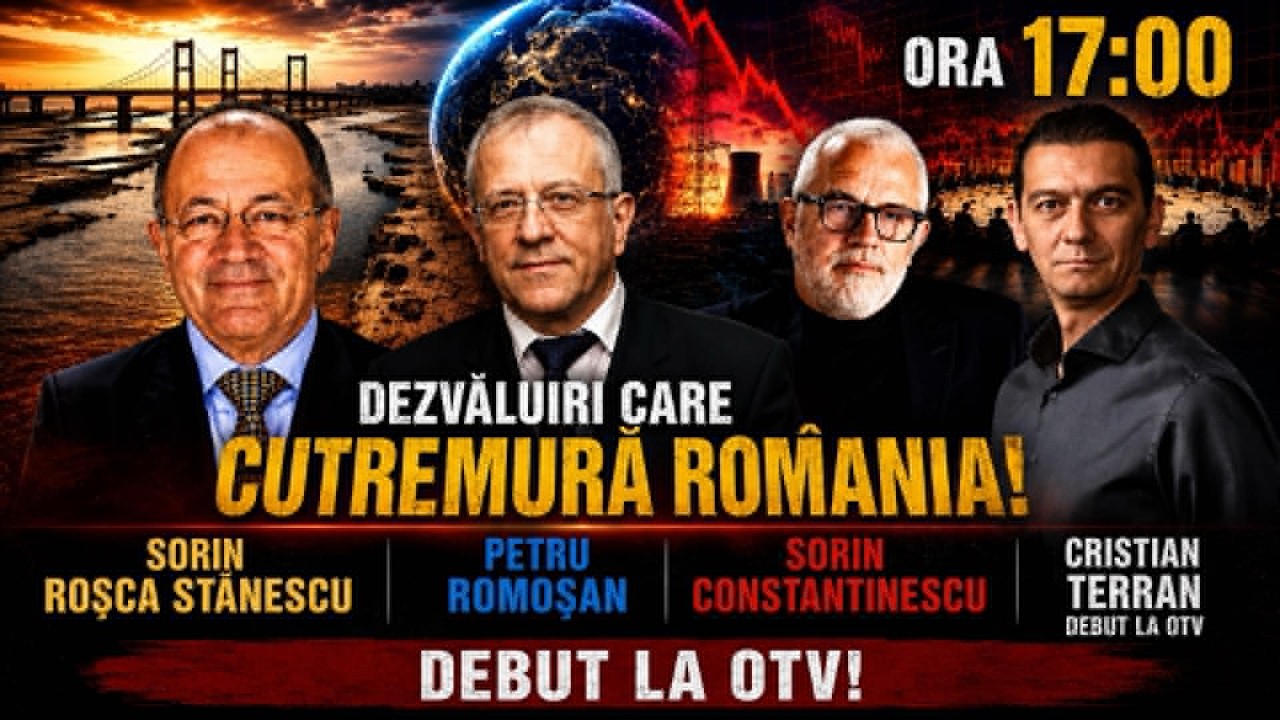 DEZVALUIREA CARE CUTREMURA ROMANIA! SORIN ROSCA, PETRE ROMOSAN,SORIN CONSTANTINESU,CRISTIAN TERRAN