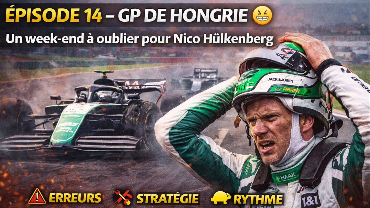 ÉPISODE 14 – GP de Hongrie 😬 | Un week-end à oublier pour Nico Hülkenberg | F1 25