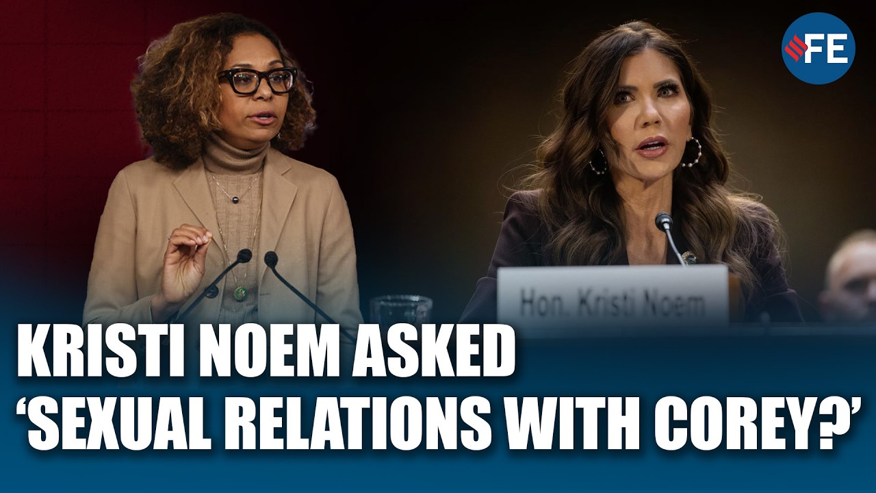 Explosive Hearing:Kristi Noem Asked About Corey Lewandowski Relationship|Awkward Capitol Hill Moment