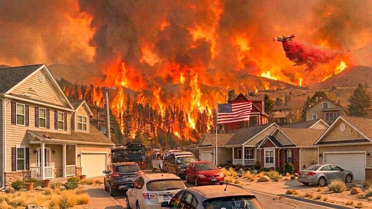Colorado Burning Right Now! Wildfires Destroy 90,000+ Acres, Force Mass Evacuation on Utah Border