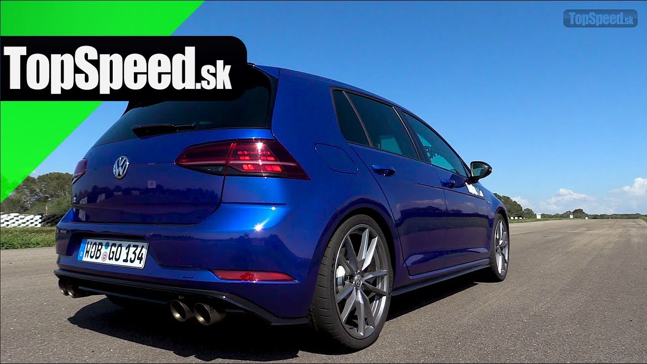 Jazda VW Golf R facelift - Maroš ČABÁK TOPSPEED.sk