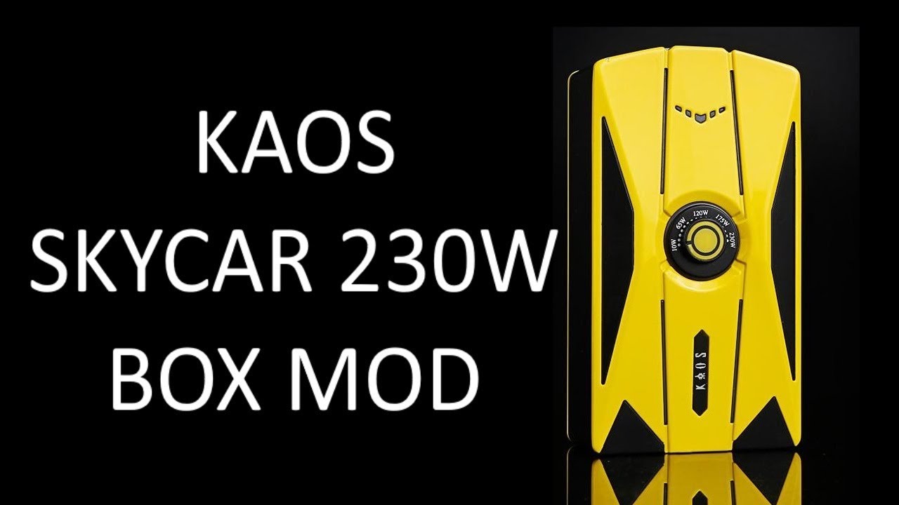 Kaos SkyCar 230W Box Mod