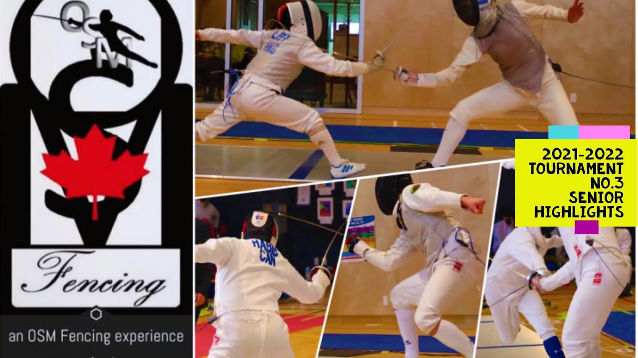 OSM Fencing 2021 2022 Circuit Tournament No.3 Senior Mixed Foil & Epee Highlights