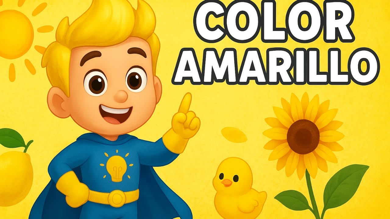 ⭐ Lumi y el Color Amarillo 🌞 | Canción Infantil Educativa