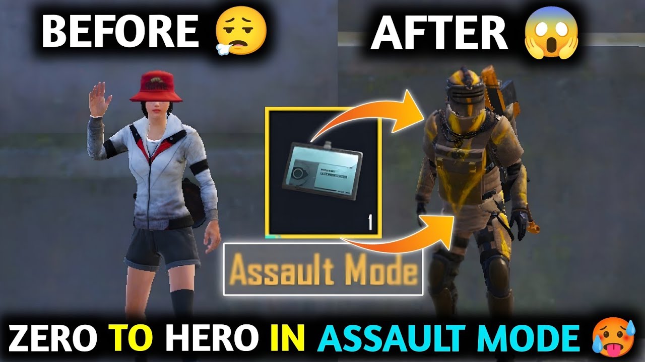 ZERO To HERO In ASSAULT MODE 🤯 PUBG METRO ROYALE CHAPTER 29