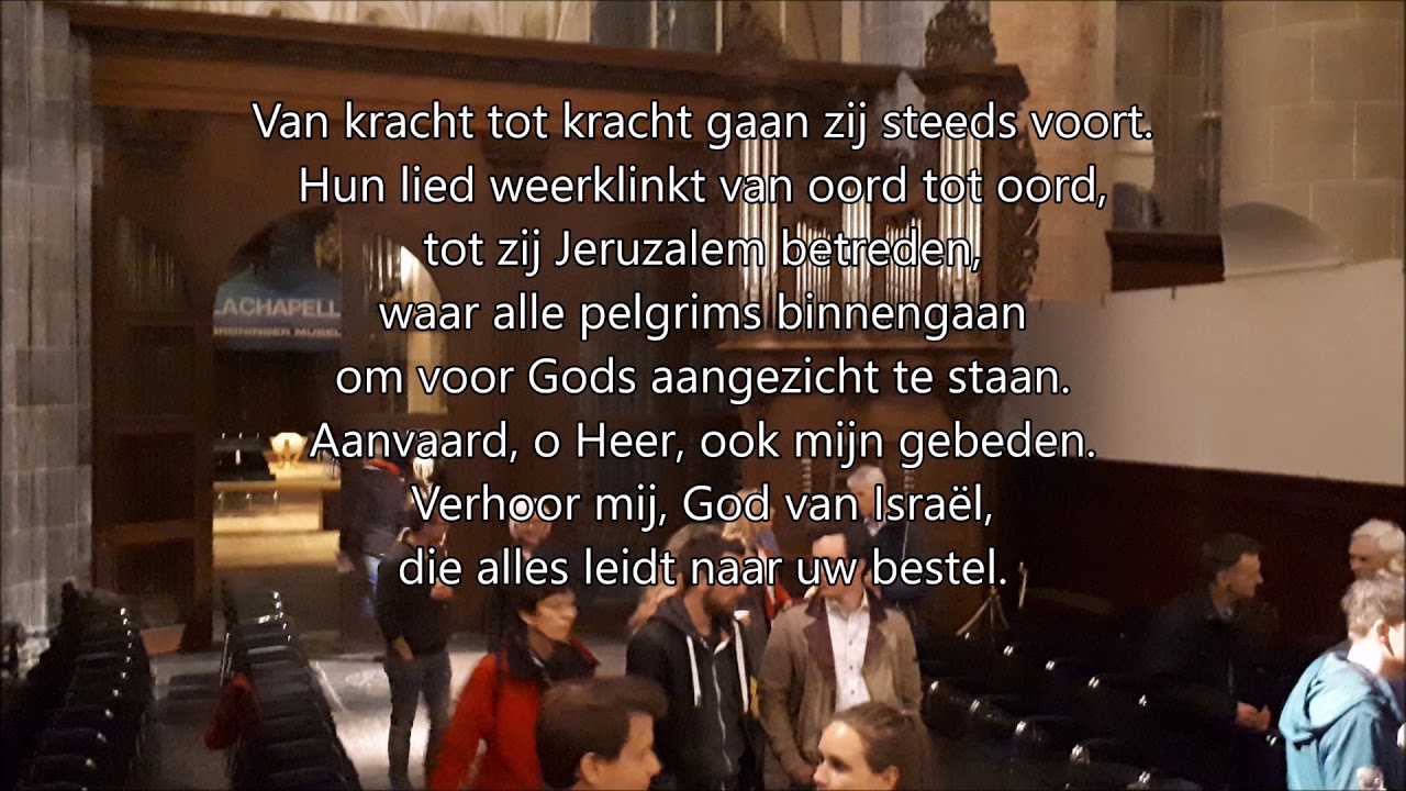 Psalm 84, Hoe lieflijk, hoe goed is mij, Heer. Samenzang (ritmisch, nieuwe berijming)