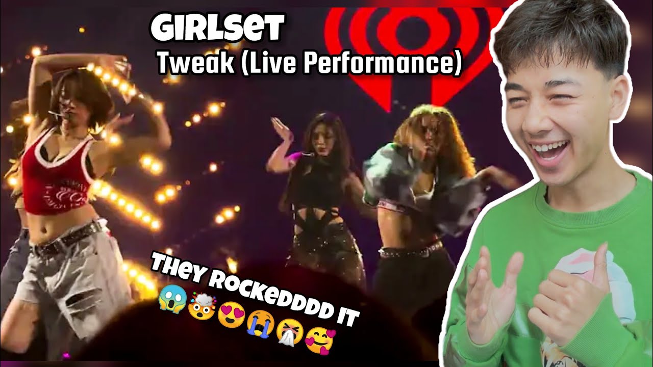 Girlset - Tweak | iheartradio FULL PERFORMANCE LIVE | Jeevan REACTION