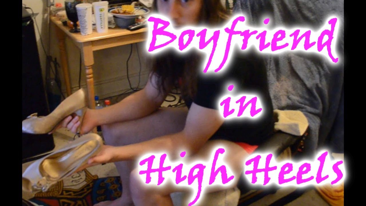 How to Force Your Boyfriend to Crossdress Step 10 : High Heels
