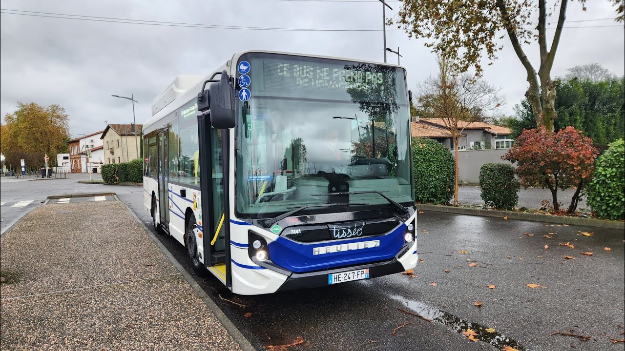 [ Tisséo] Le p'tit nouveau 👌🏾 Heuliez bus GX 137 GNV sur la ligne 316 a destination de Portet Gare