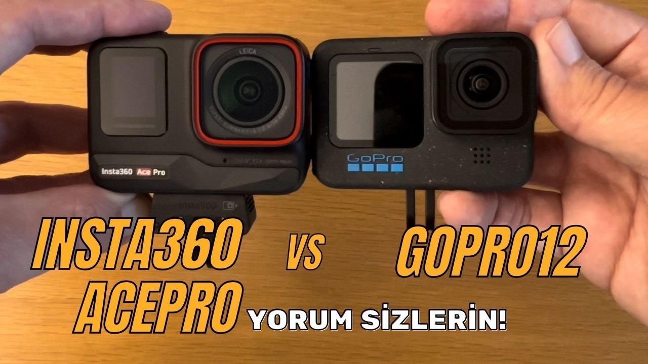 Insta 360 Ace Pro, Gopro 12'ye karşı! Yorum Sizin...