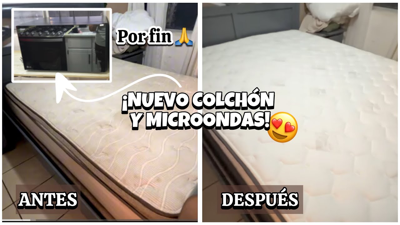 ¡GRAN CAMBIO DE COLCHON!😱| POR FIN NUEVO MICROONDAS ✅
