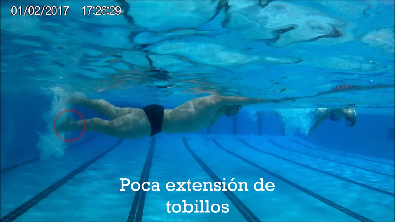 An&aacute;lisis t&eacute;cnica de crol. Triatl&oacute;n curso2016/2017
