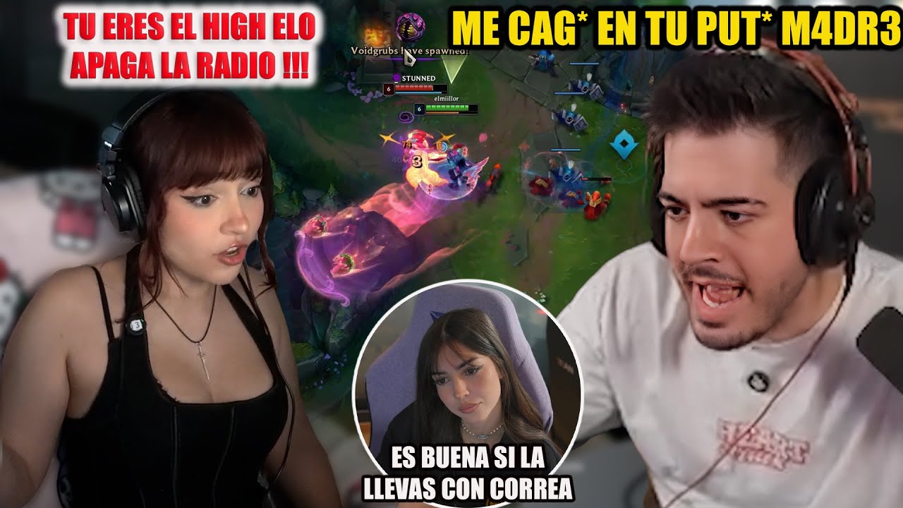 PRINCESITA ENFRENTA A ELMILLOR & DESATA SU IRA | PARTIDA CONTRA EL TEAM TH3ANTONIO
