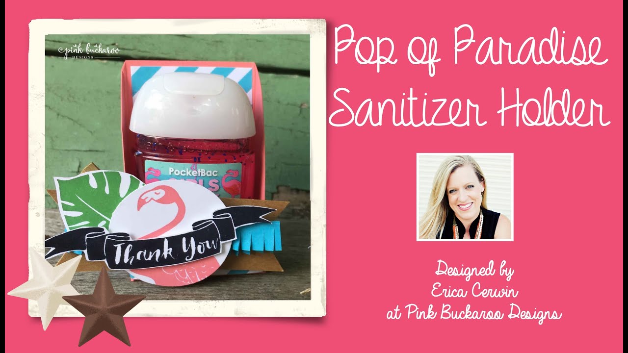 Stampin' Up Pop of Paradise Hand Sanitizers