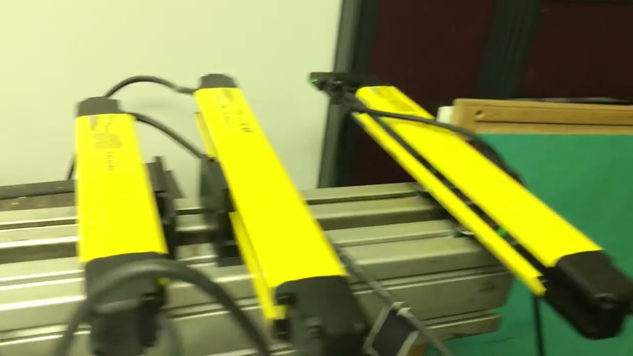 Keyence GL-R Light Curtain Programming