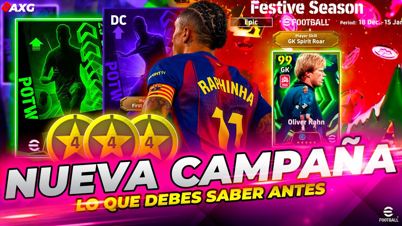 🎁 LLEGAR&Aacute; NAVIDAD a eFootball 🎅🎄 TODO sobre la NUEVA CAMPA&Ntilde;A eFootball ✅ Predicciones