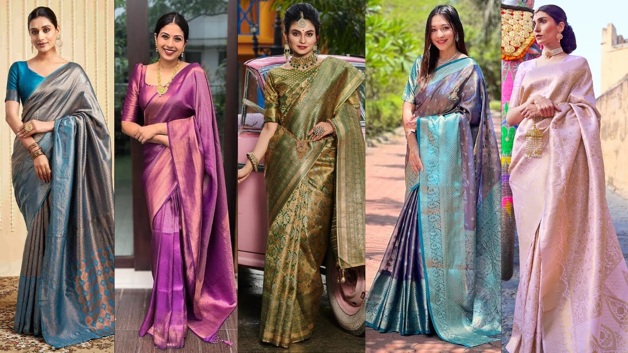 New Designer Kanjivaram Saree Collection/Bridal Kanjivaram Sarees/Traditional Kanjivaram Sarees 2025