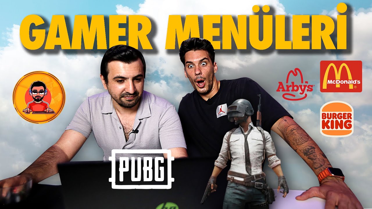 BATUR GAME İLE PUBG OYNARKEN GAMER MEN&Uuml;LERİNİ KARŞILAŞTIRDIK! @baturgame