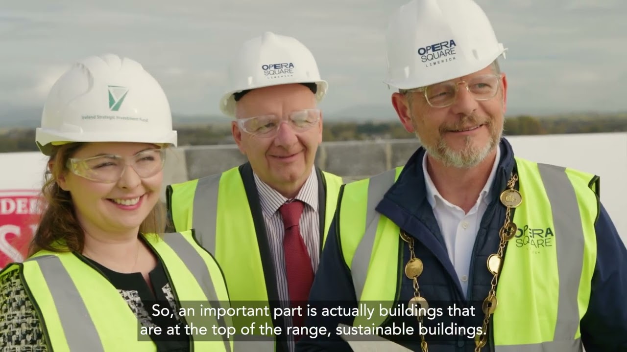 Limerick’s One Opera Square topping out