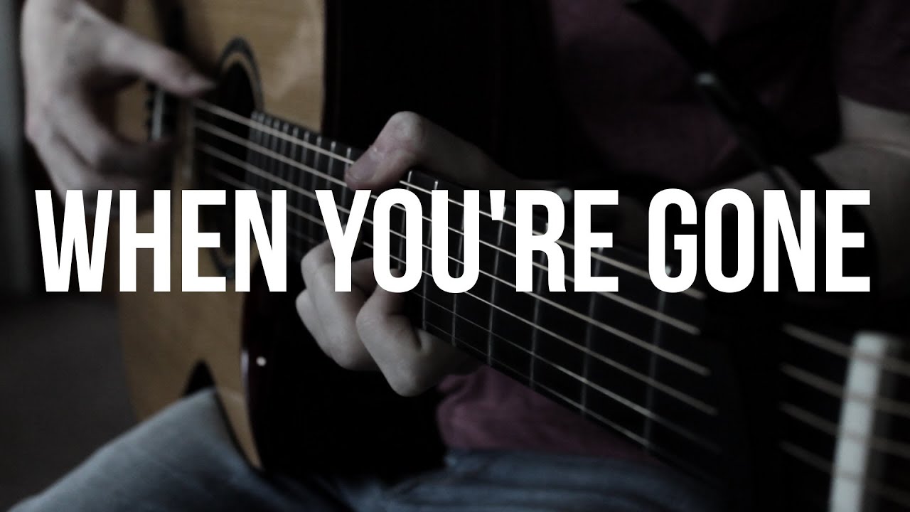 When You're Gone - Avril Lavigne - Solo Acoustic Guitar Cover by James Bartholomew