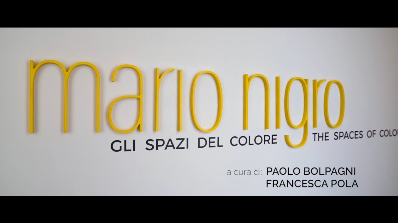 MARIO NIGRO Gli spazi del colore | Inaugurazione