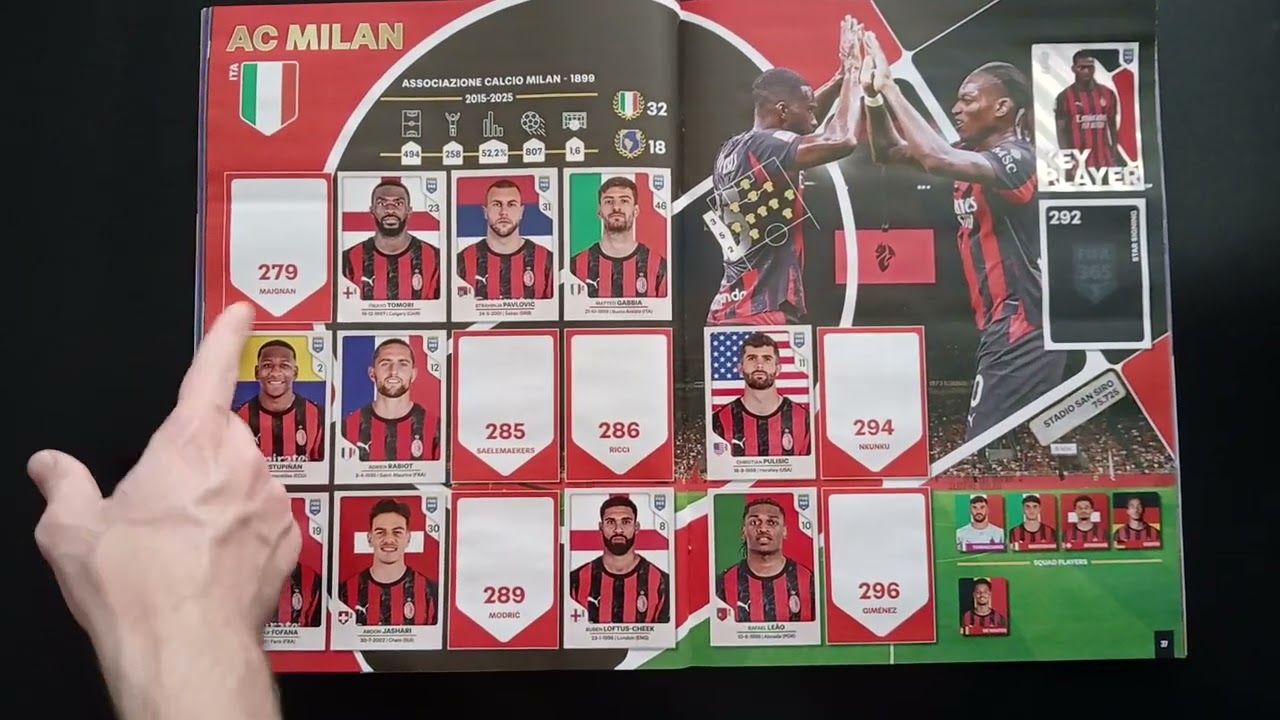 PREGLED ALBUMA PANINI FIFA 365 2026