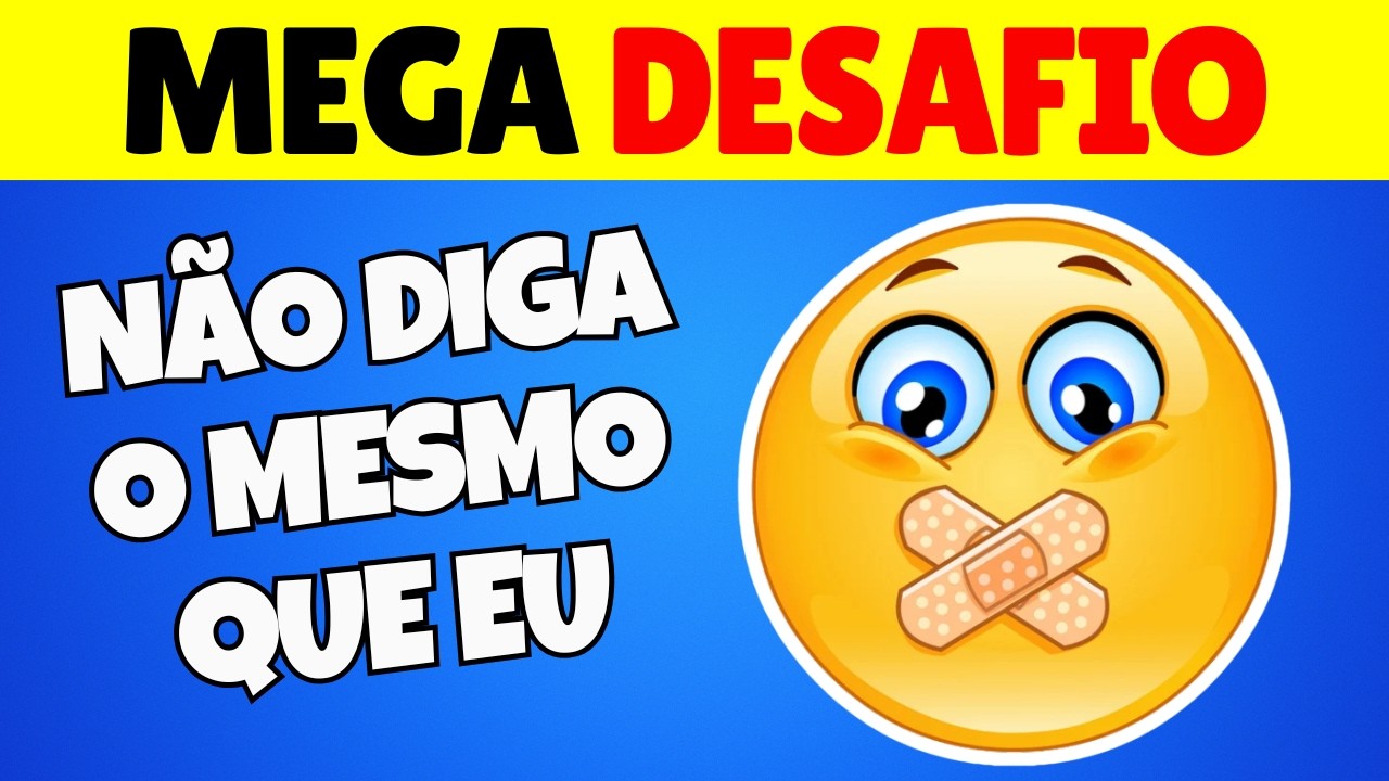 🔥 NÃO Fale o Mesmo Que Eu! 🤐 | Desafio Que Só os Melhores Vencem | Quiz Espacial