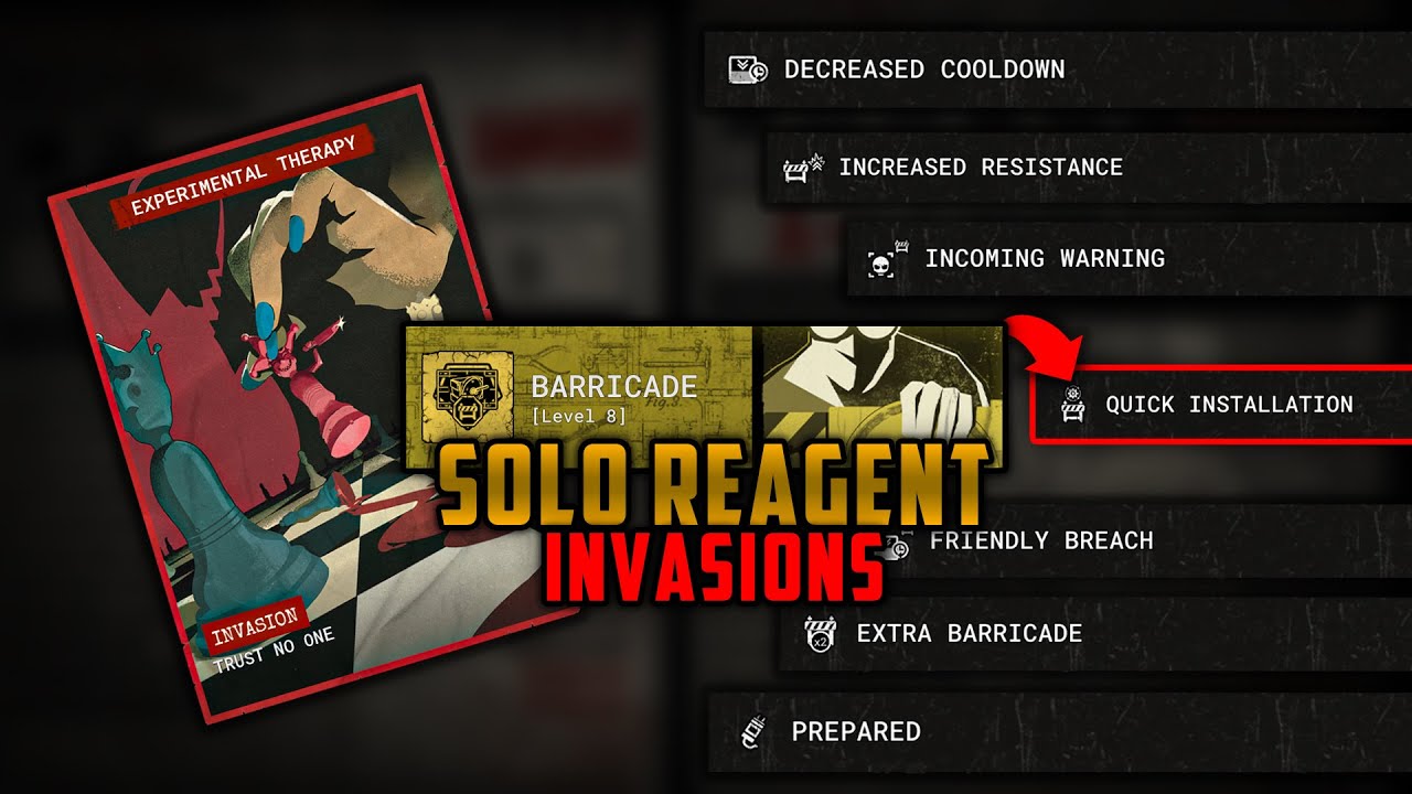 Is Barricade ACTUALLY Useless in Solo Invasions | The Outlast Trials
