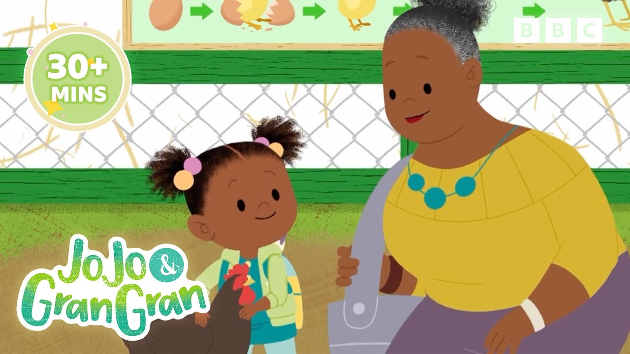 Let's go see some Animals! | Learn about Pets and Farm animals |  JoJo and Gran Gran Official