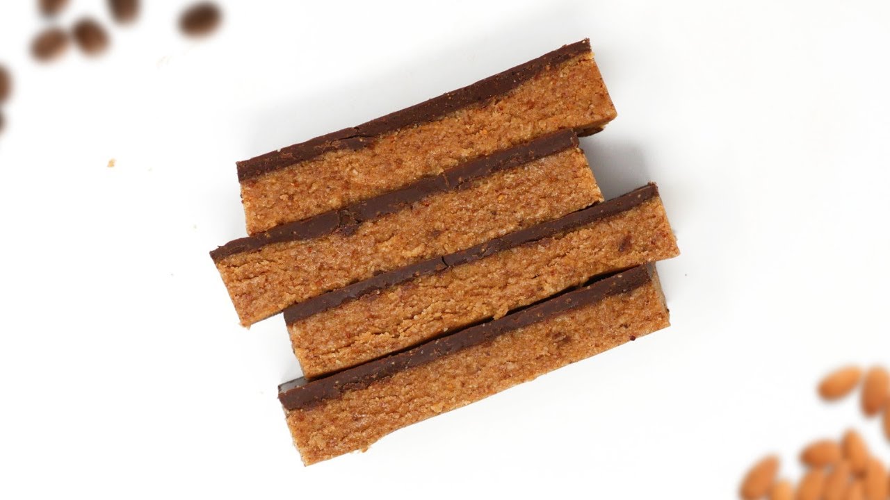 No-Bake Almond Butter Bars - Vegan | Gluten Free | Egg Free | Oil Free