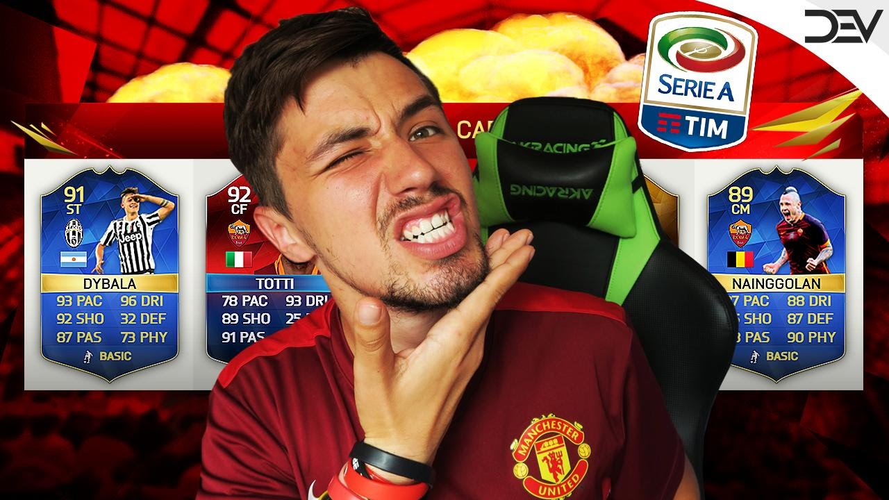 PEŁNY DRAFT SERIE A ?! - FIFA 16 FUT DRAFT
