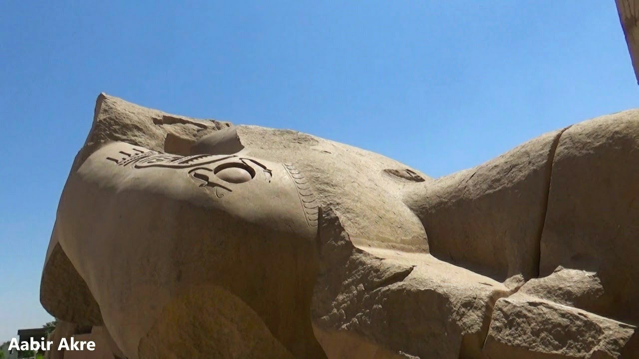 Nile River | COLOSSI OF MEMNON | RAMESSEUM | West Bank, Luxor, Egypt (HD)