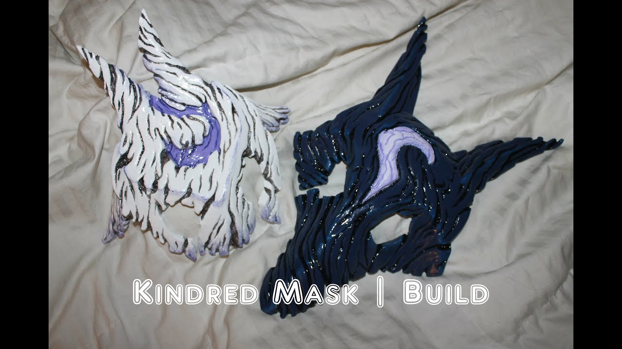 Kindred Masks | Time Lapse Build & Tutorial | League of Legends