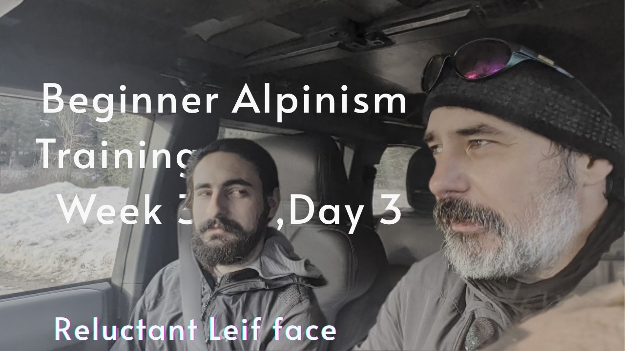 Week 3, Day 3, Alpinism, Beginner Training