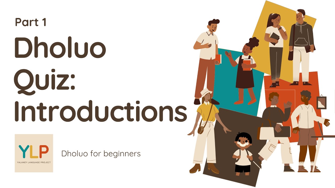 Dholuo Introductions Quiz For Daily Practice | 15 Questions