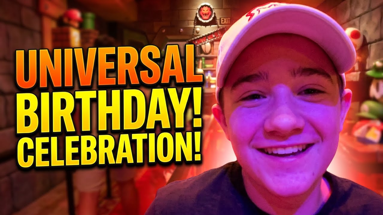 Epic Universal Birthday Celebration! January 24th 2026