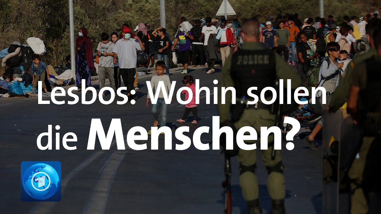 Nach den Bränden in Moria: Wohin sollen die Flüchtlinge auf Lesbos?