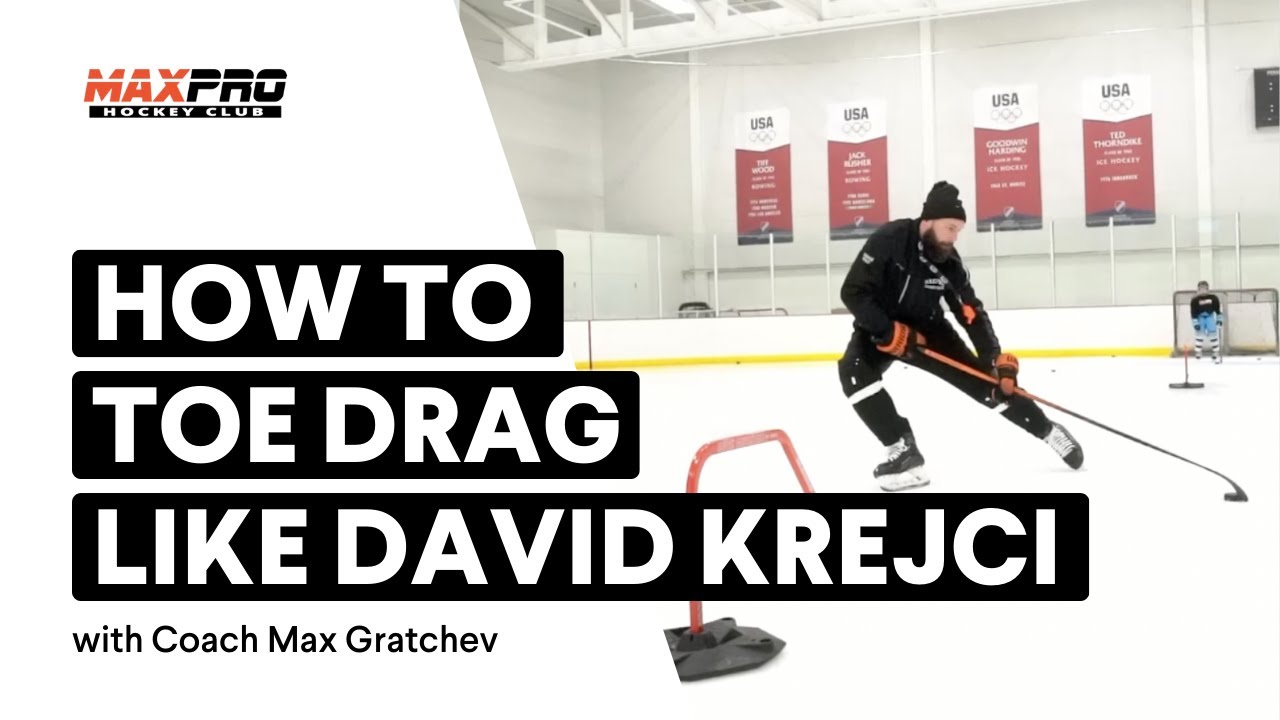How to Toe Drag Like David Krejci | On-Ice Hockey Training Tutorial
