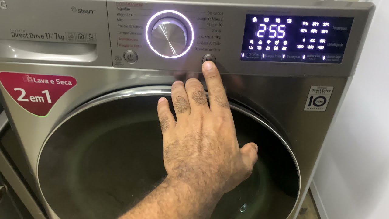 Auto teste nas novas lava-secas LG! ++ Bônus!!