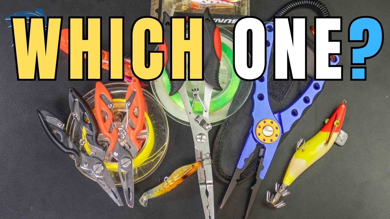 3 Fishing Pliers Multi Tool | Scissor and Split Ring Braid Cutters