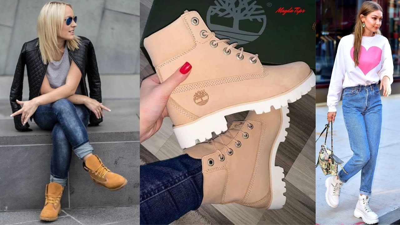 JEANS con BOTAS TIMBERLAND en este 2022