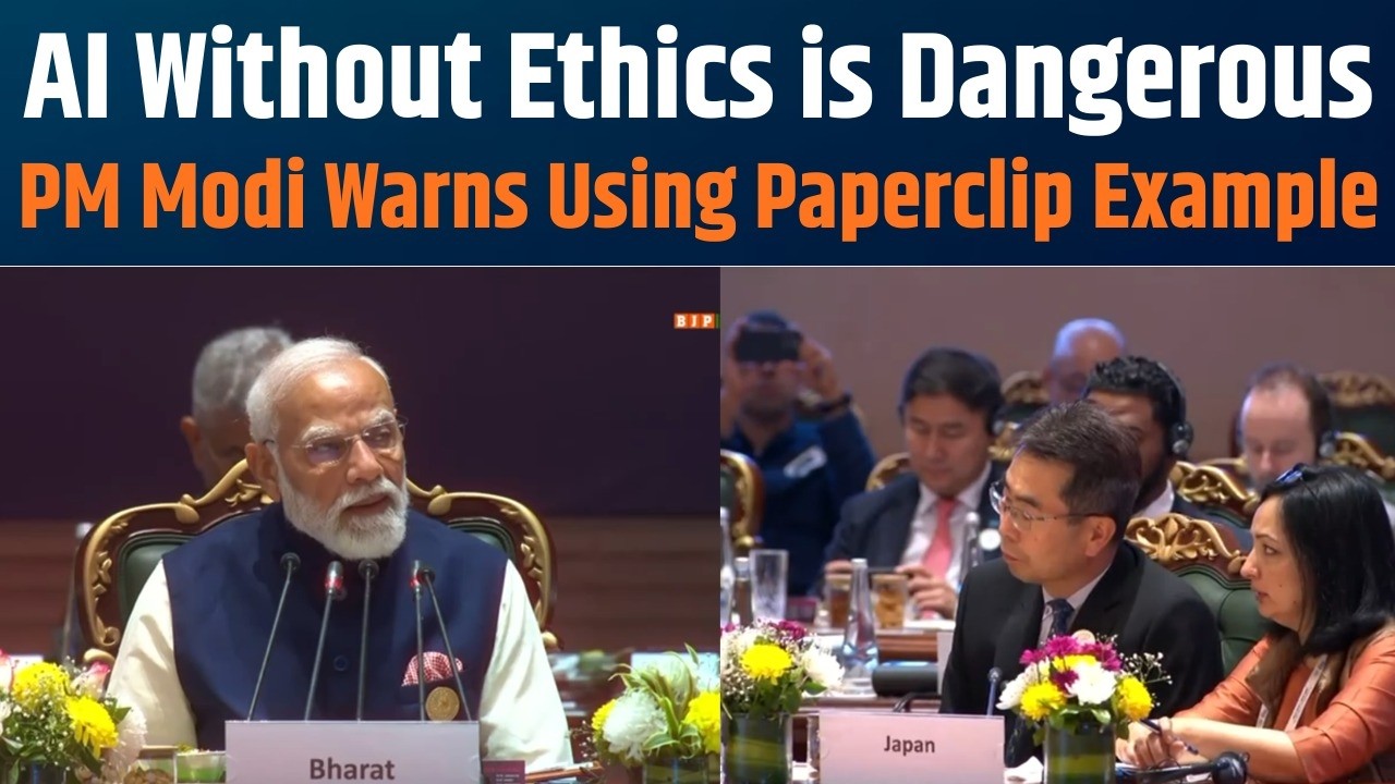 PM Modi’s 3 Big AI Ethics Suggestions | AI ke Ethical Use par PM Modi ka Vision